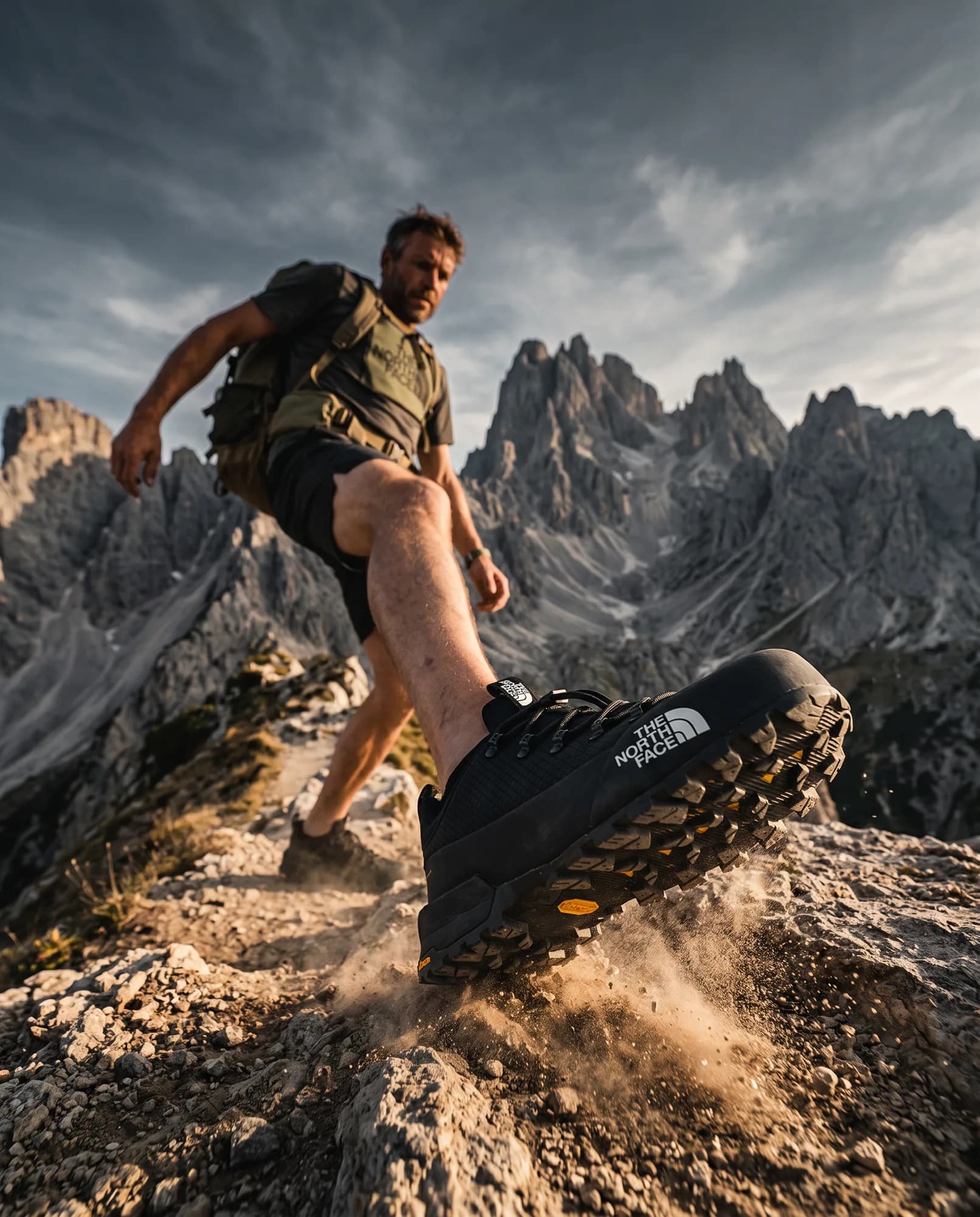The North Face shoe campaign visual 10