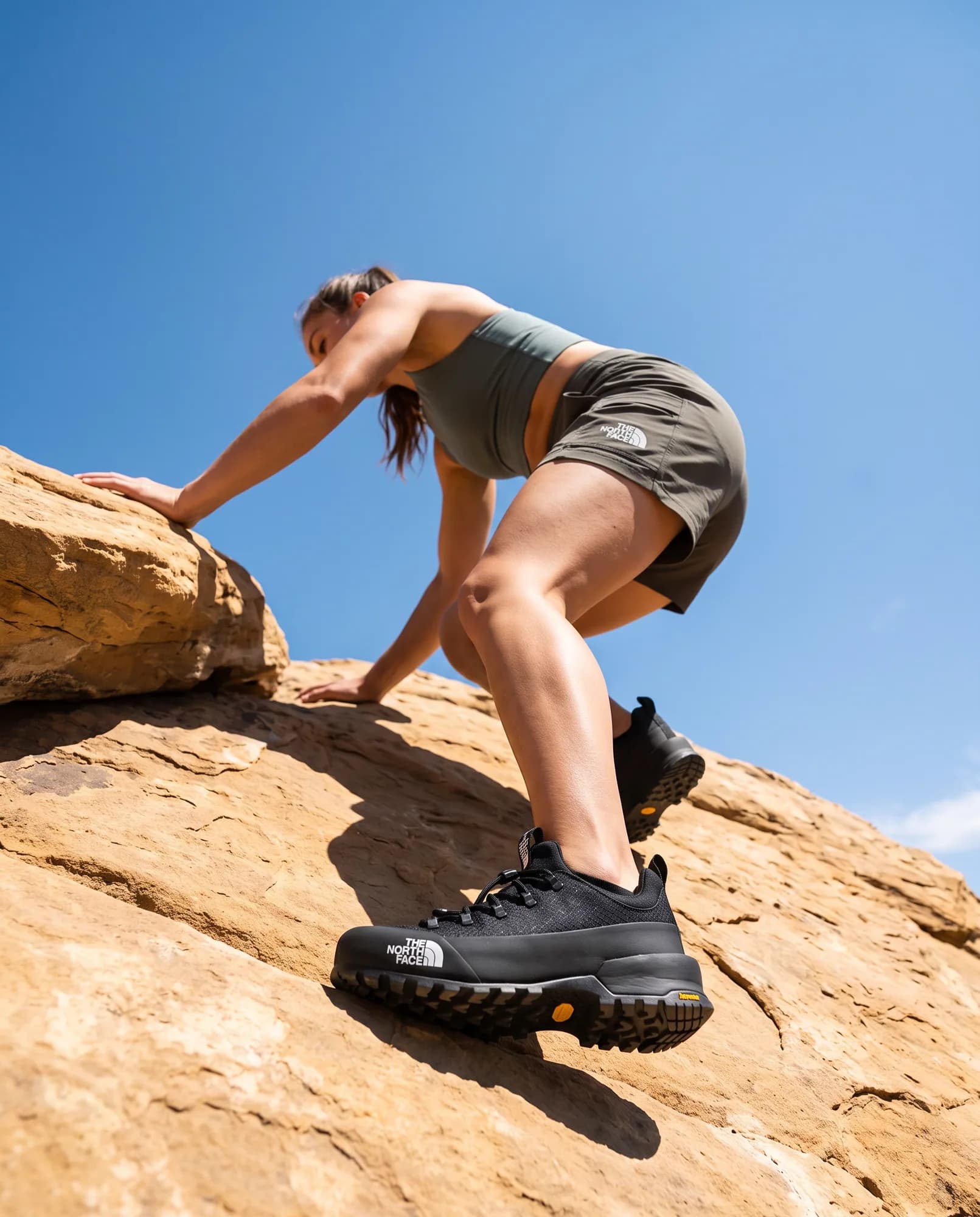 The North Face shoe campaign visual 12
