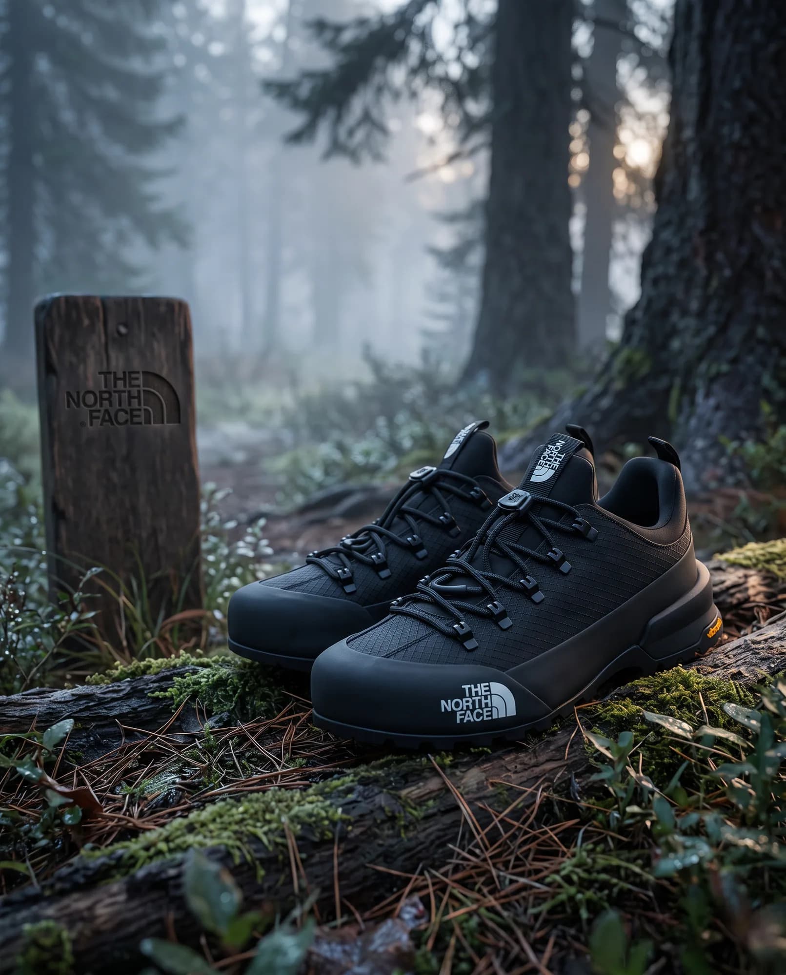 The North Face campaign visual