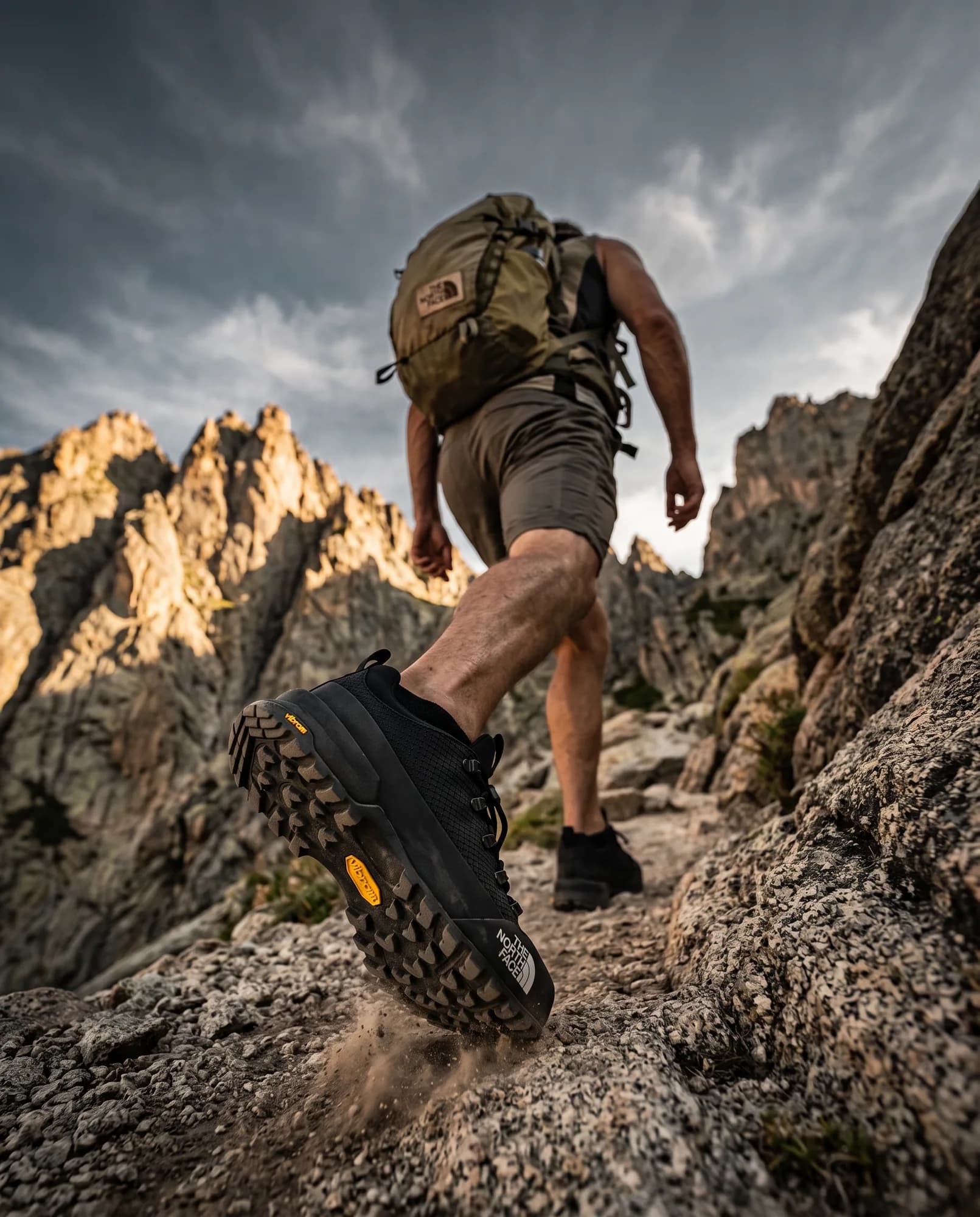 The North Face shoe campaign visual 7