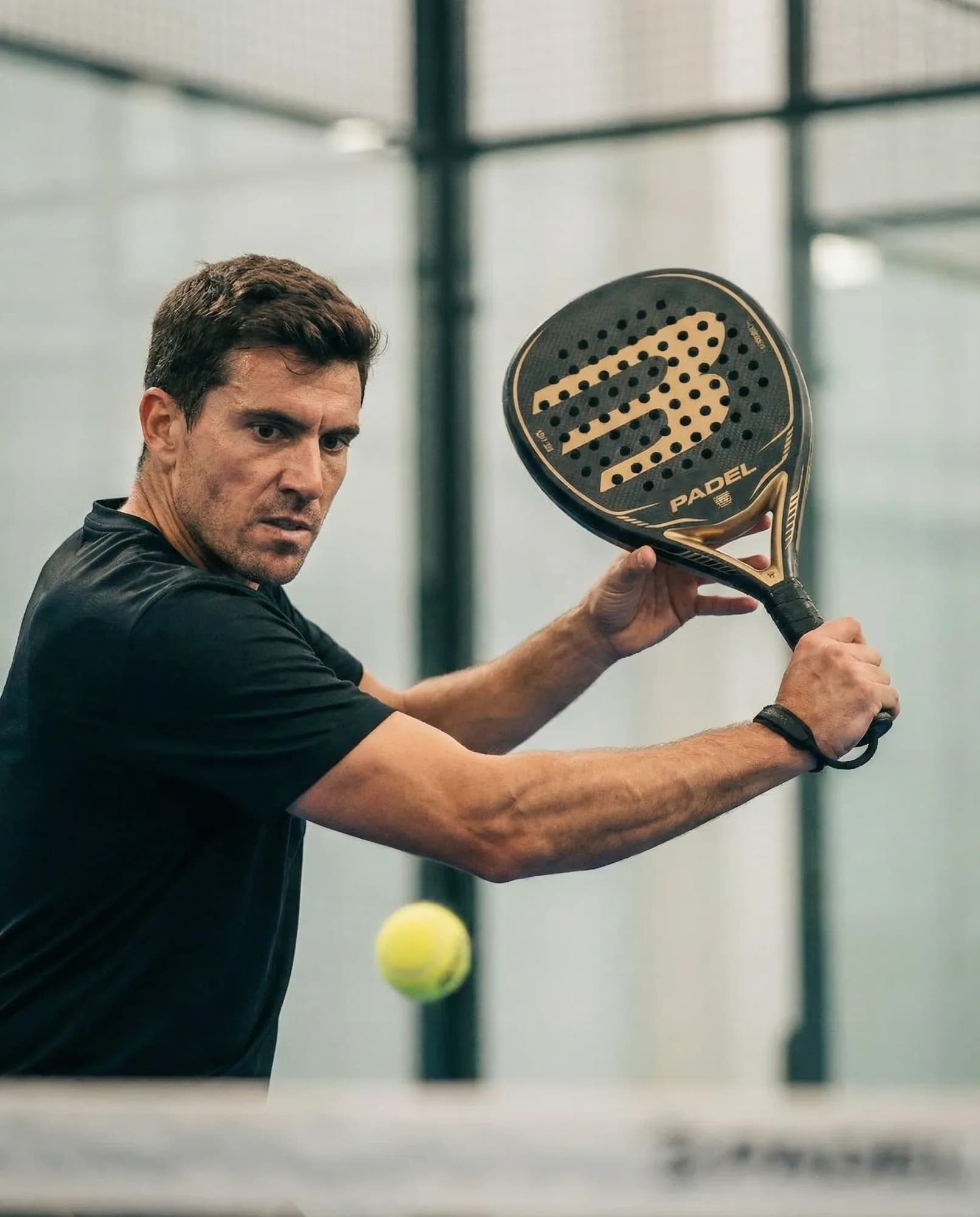 Padel racket campaign visual 11