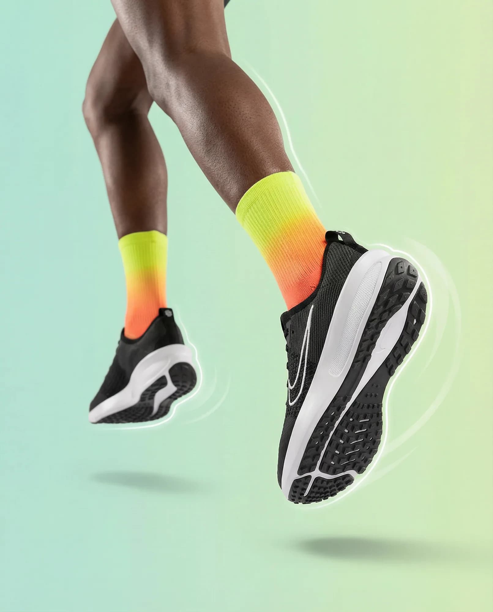 Nike running shoe campaign visual 2
