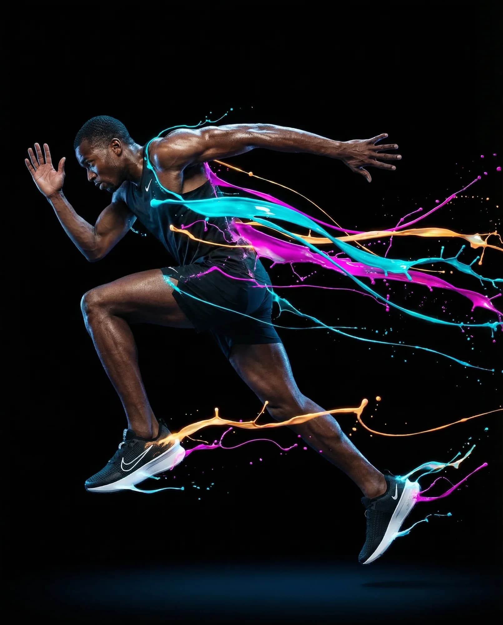 Nike running shoe campaign visual 6