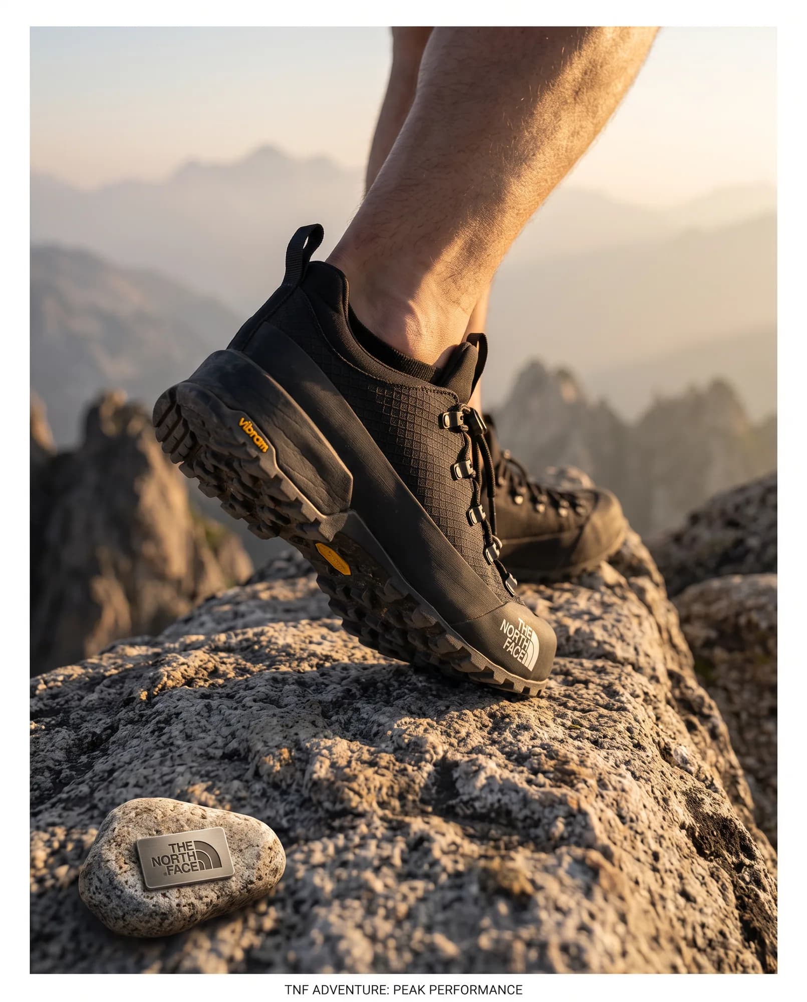 The North Face shoe campaign visual 1